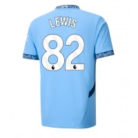 Manchester City Rico Lewis #82 Fußballbekleidung Heimtrikot 2024-25 Kurzarm